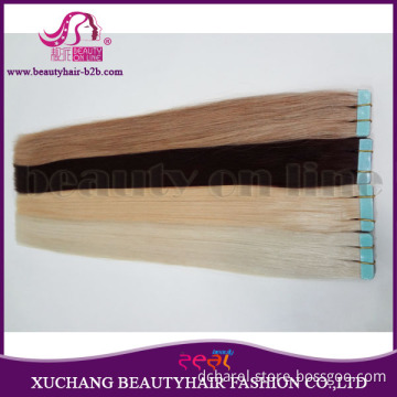 Double Drawn Tape Hair Extension (BHF-TH140326)